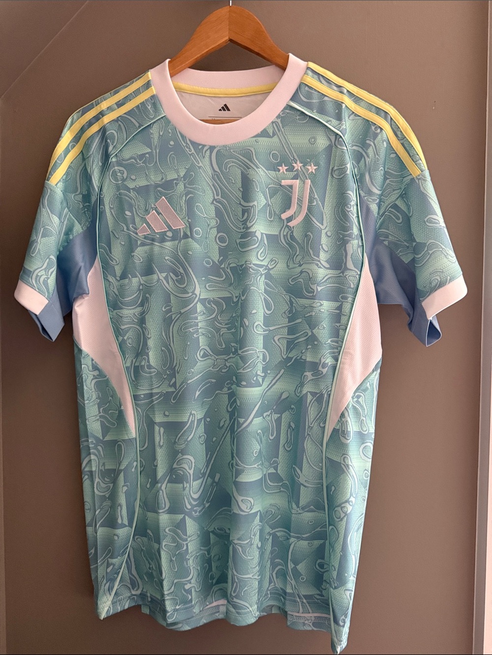 (NEW) Adidas Juventus Teal Away Kit